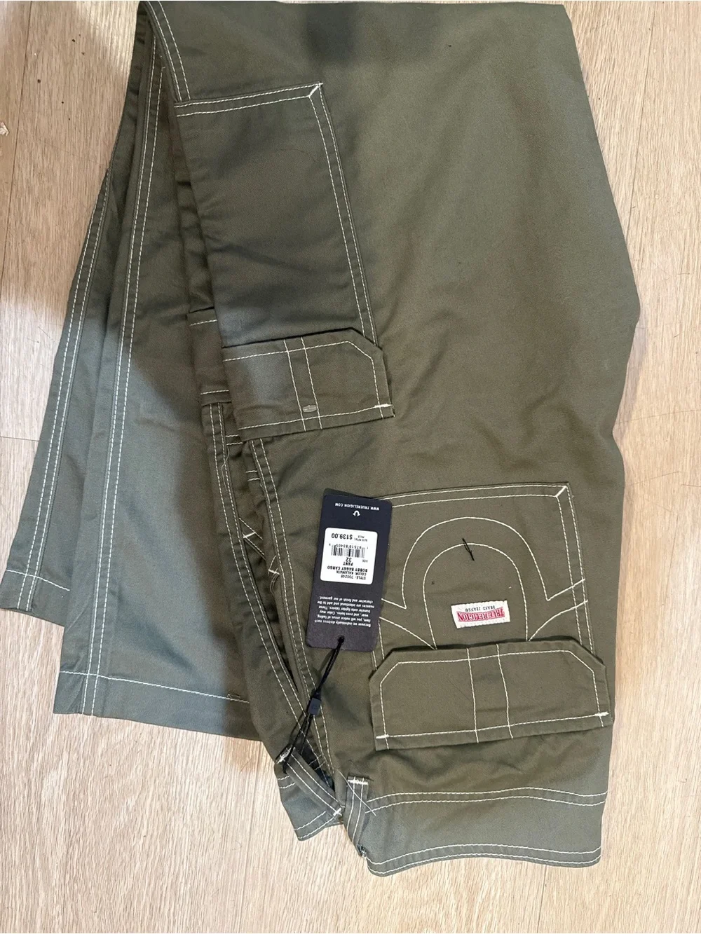 Men's Olive Green Cargo Pants